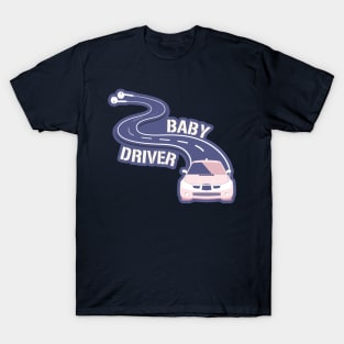 Blue Baby Driver T-Shirt